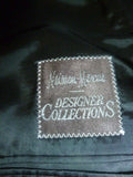 Neiman Macus Assets by Andrew Fezza 100% Virgin Wool Size 42 Short Tuxedo - Diamonds Sapphires Rubies Emeralds