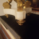 Antique French Gilt Bronze Candelabra Lamp