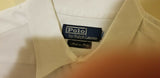 Polo by ralph lauren white dress shirt size 16 32 Made in Italy - Diamonds Sapphires Rubies Emeralds