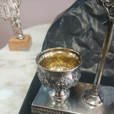 Sterling Silver 925 Salt And Pepper Holder Made In Isra