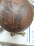 Vintage Ball Or Globe, Possibly Asian About 5" Diameter With 3 Elephant Stand