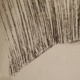 Vintage Mid Century Modern Nude Etching Signed Limited Edition - Diamonds Sapphires Rubies Emeralds